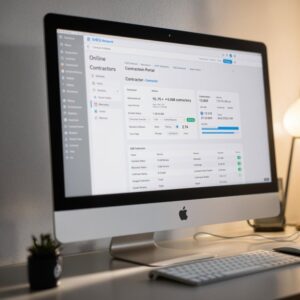 Contractor management software