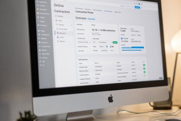 Contractor management software