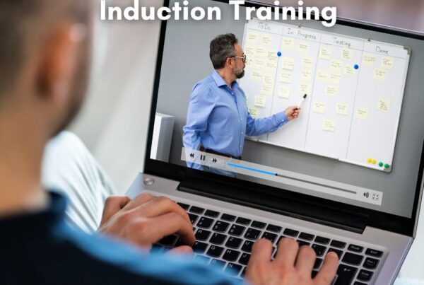 Online induction training software