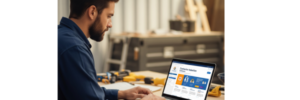Online induction training
