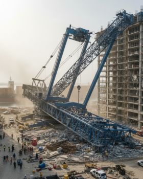 The Big Blue Crane Collapse: A Tragic Lesson in Contractor Safety