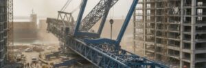 Big Blue crane disaster
