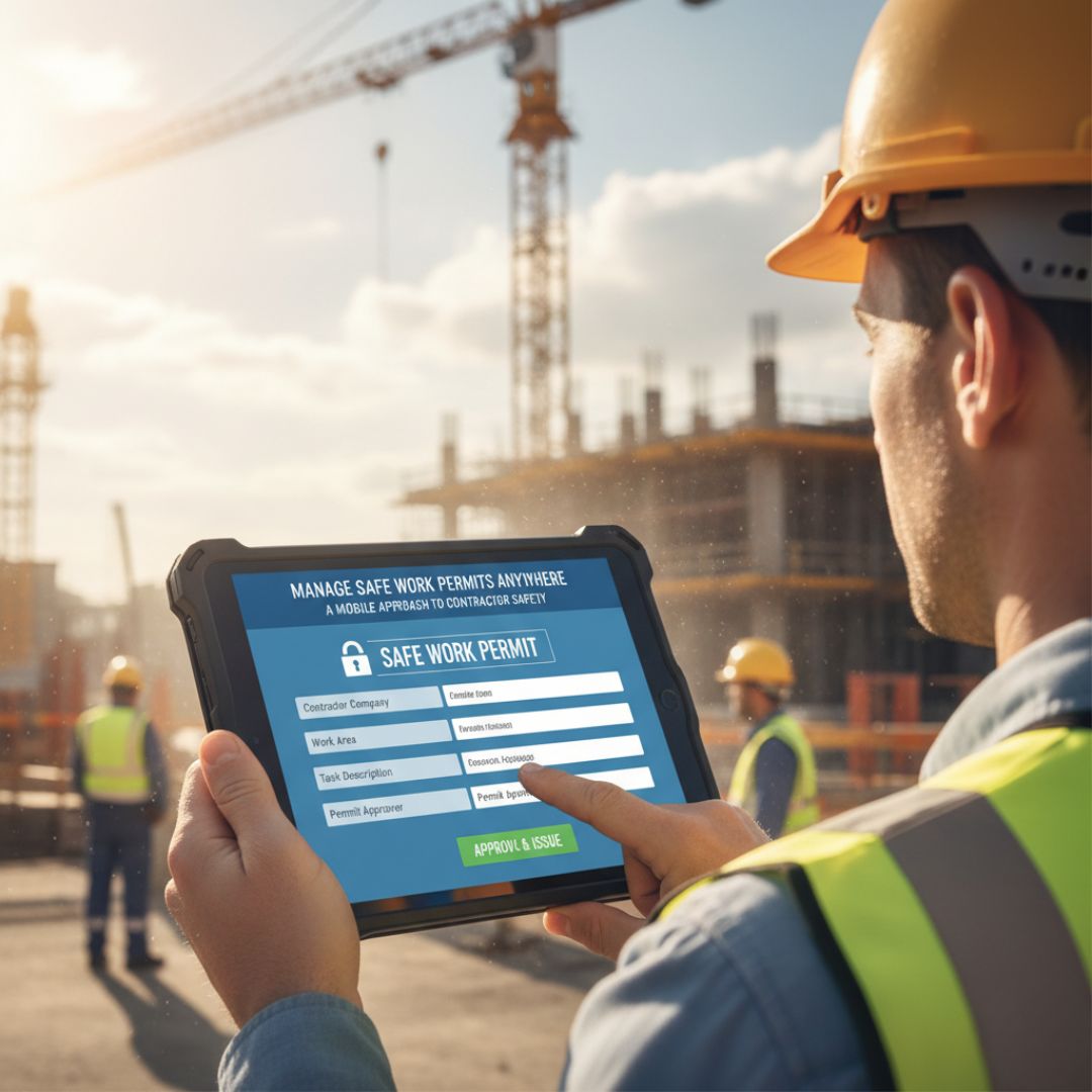 Manage Safe Work Permits Anywhere: A Mobile Approach to Contractor Safety