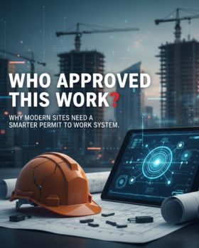 Who Approved This Work? Why Modern Sites Need a Smarter Permit to Work System