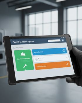 Online work permit system